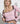 Cardigan Set in Bubble Gum